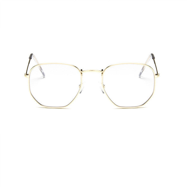 Retro Street Sunglasses Transparent Ocean