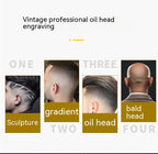 Retro Oil Head Trim Household Hair Clipper Engraving Electric Clipper Buddha Head Clippers
