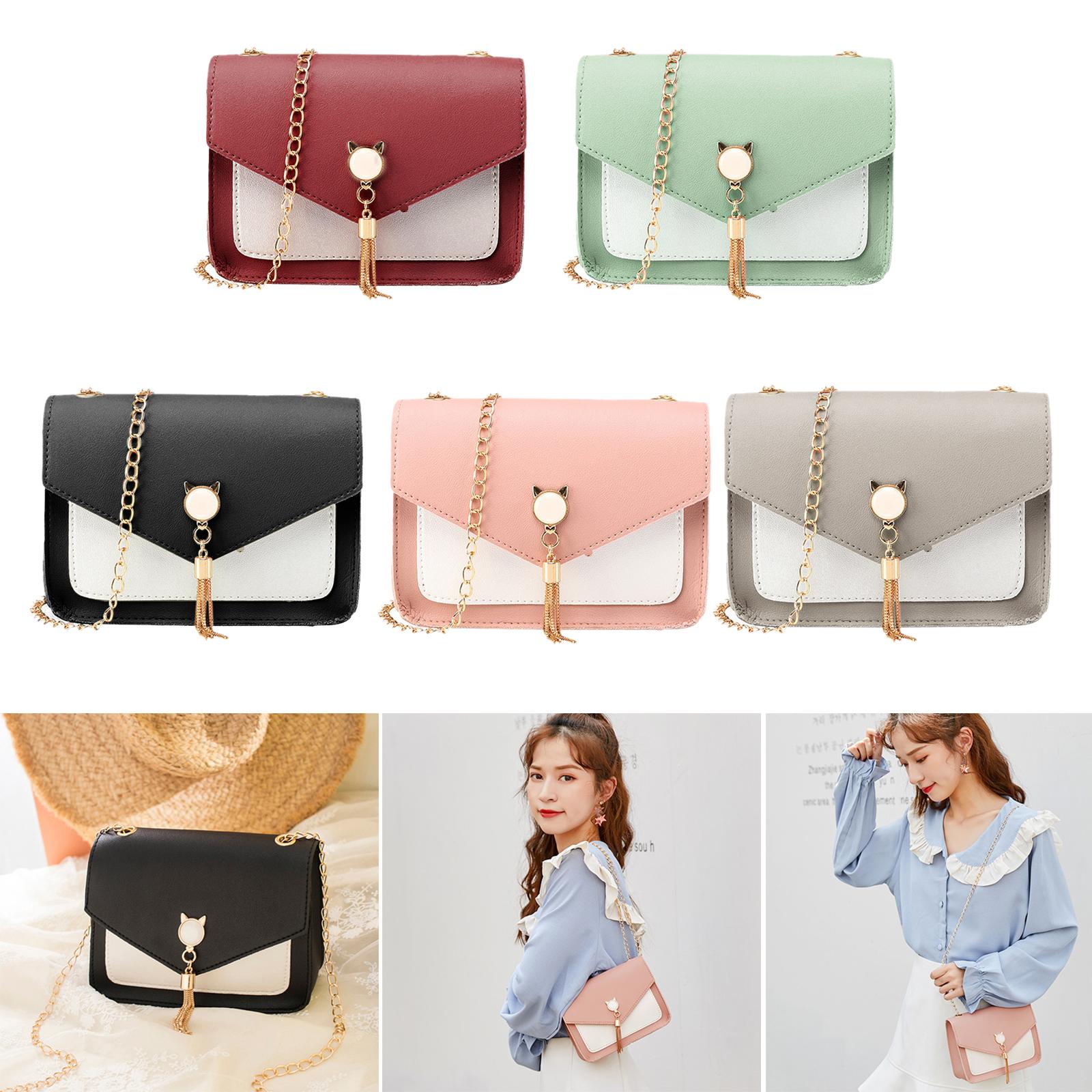 Cute Cat Tassel Shoulder Bag