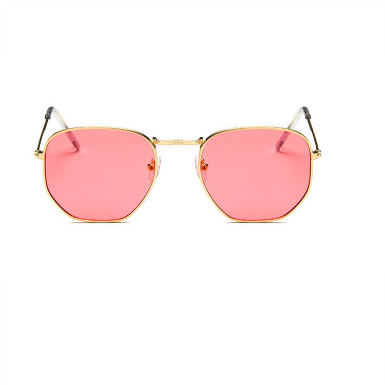 Retro Street Sunglasses Transparent Ocean