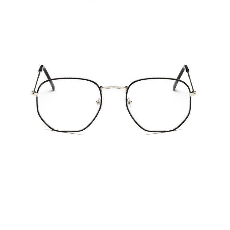 Retro Street Sunglasses Transparent Ocean