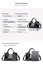 Size and measurement details of Premium Glossy Commuter Leather Bag
